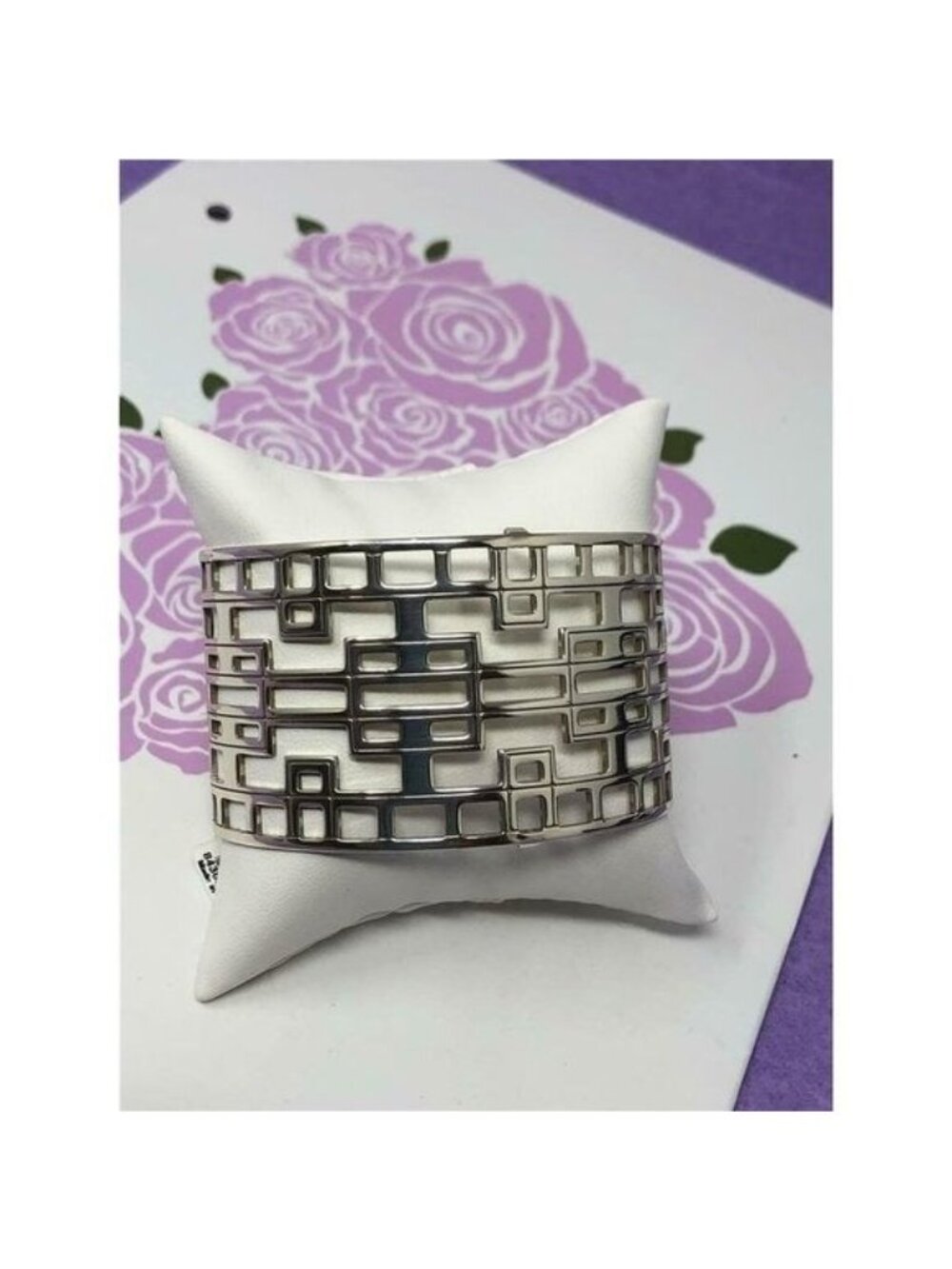 Brighton christo    LYON     SILVER CUFF  BANGLE   nwt  $ 78